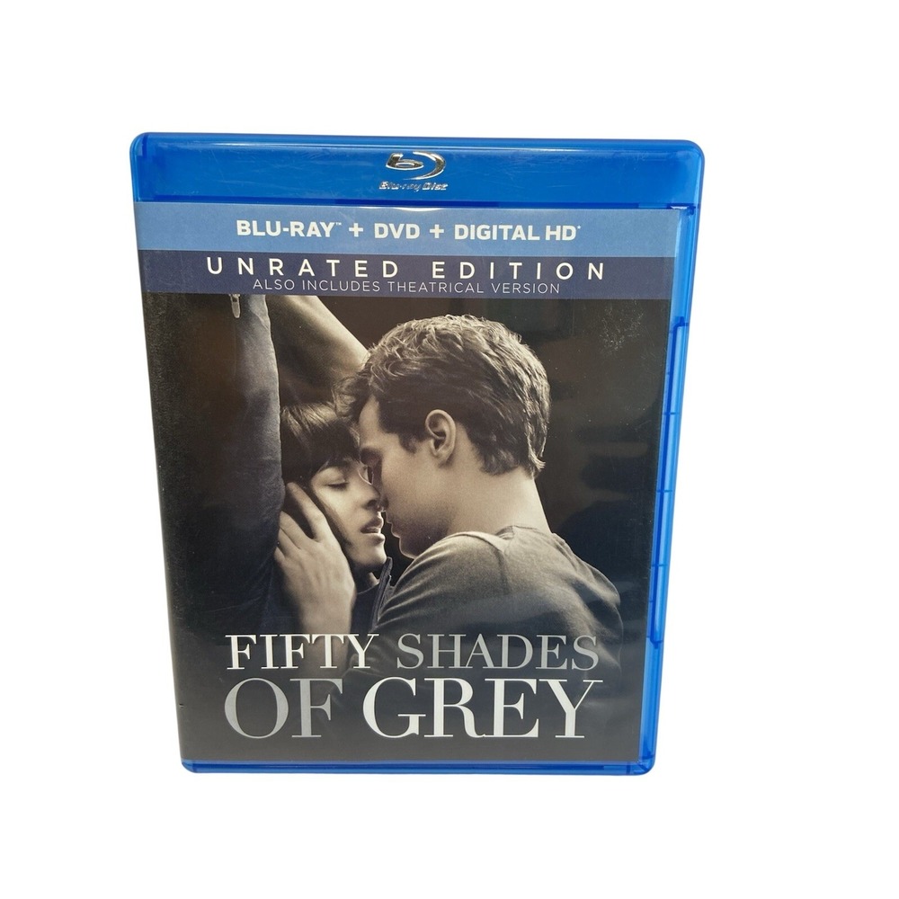 Fifty‎ Shades of Grey Blu-ray DVD Unrated Edition Multi-Disc Set Romance Movie